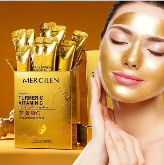 Turmeric Vitamin C Firming Mask (10 Pc Tube)