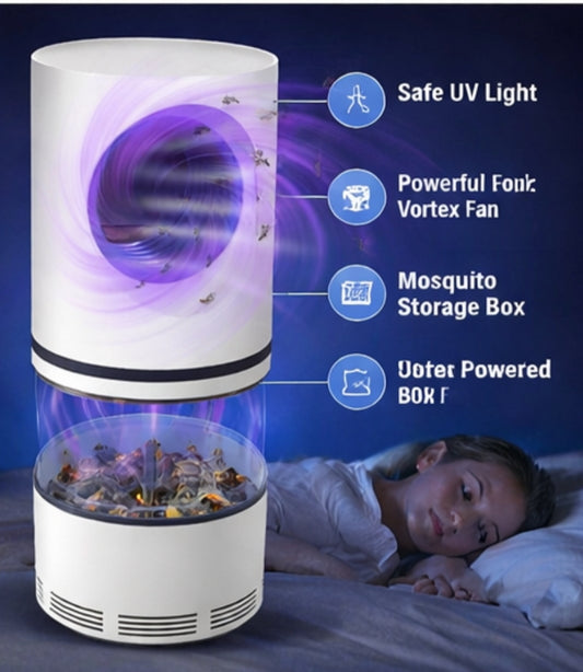 🔥 MosquiVortex Pro – LED Mosquito Killer Lamp