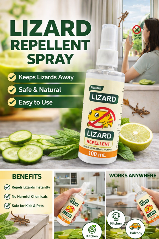 ReptiGuard Anti-Lizard Spray ( Pack of 3)🦎🦎